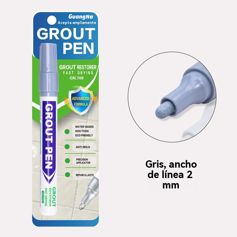 🔥【Compra 2 y llévate 2 gratis】Lápiz para juntas de pisos resistente a la humedad, al agua y al moho