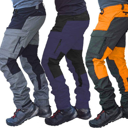 【Oferta tylko dzisiaj】【S-5XL】Nowe, kolorowe, wodoodporne, wiatroszczelne i  spodnie outdoorowe dla mężczyzn-3907255