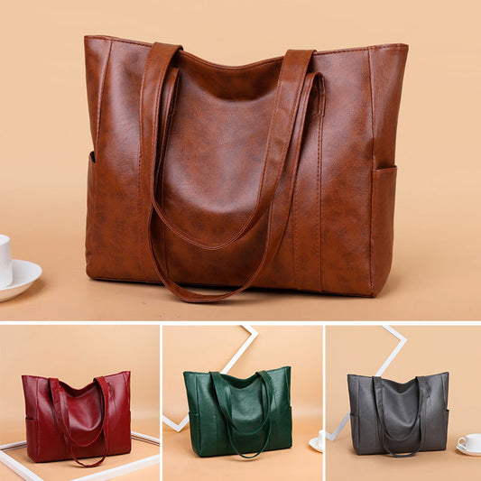 ✨👜【Gorąca wyprzedaż🔥】【Duża pojemność】Damska torba na ramię wykonana z miękkiej skóry, nowość w 2025 roku.