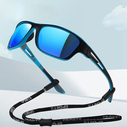 🚵‍♂️😎 【Cumpără 1 Primești 1 Gratuit】🕶⚡ Ochelari de soare sport pentru bărbați, polarizați, cu lentile oglindite, moderni și rezistenți la praf, ideali pentru ciclism în aer liber
