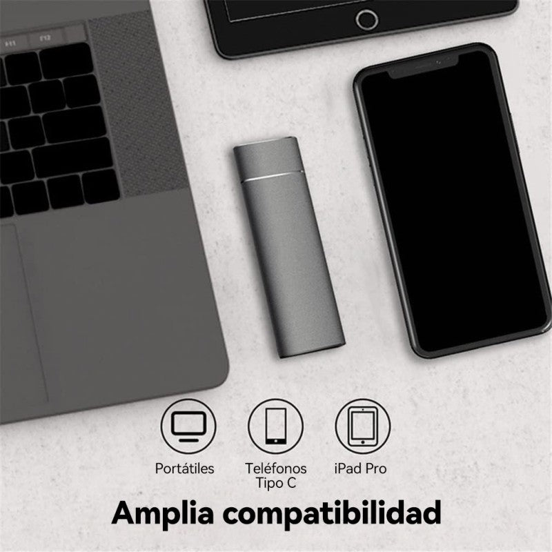 💾【16】🔥Nuevo disco duro móvil portátil de alta velocidad y gran capacidad