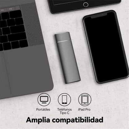 💾【16】🔥Nuevo disco duro móvil portátil de alta velocidad y gran capacidad