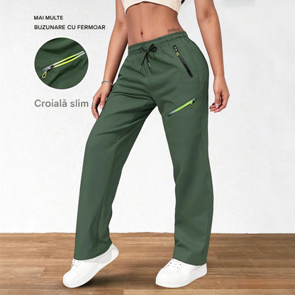⏳ Ofertă limitată 🔥 Pantaloni cargo cu croială dreaptă pentru femei — Talie elastică; ideali pentru muncă, călătorii și ținutele de zi cu zi 👖✨