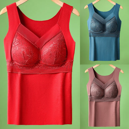 🔥【Set de 3】❤️【Pentru 40–100 kg】Sutien din dantelă pentru femei (toamnă/iarnă) – design elegant la spate, susținere confortabilă și croială care modelează silueta.