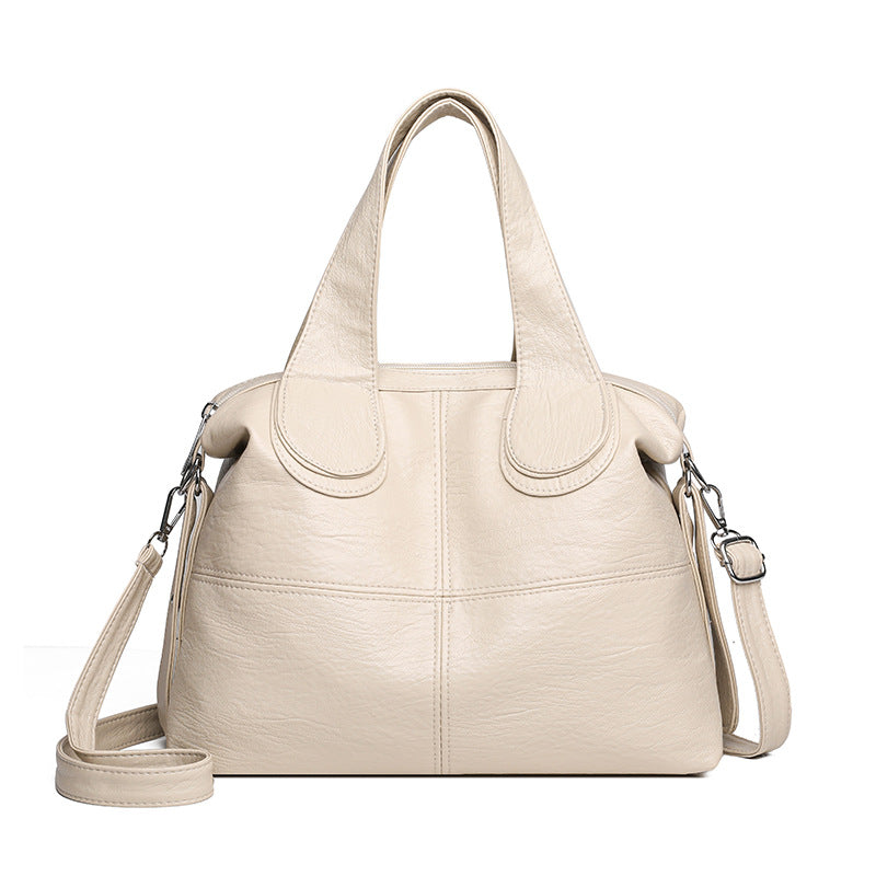 🔥🎒Bolso de mano para mujer 2026: piel suave, informal, versátil y de gran capacidad.