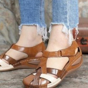 ✨🩰【Promociones fuera de temporada】【35-43】Sandalias romanas cómodas de piel suave para mujer