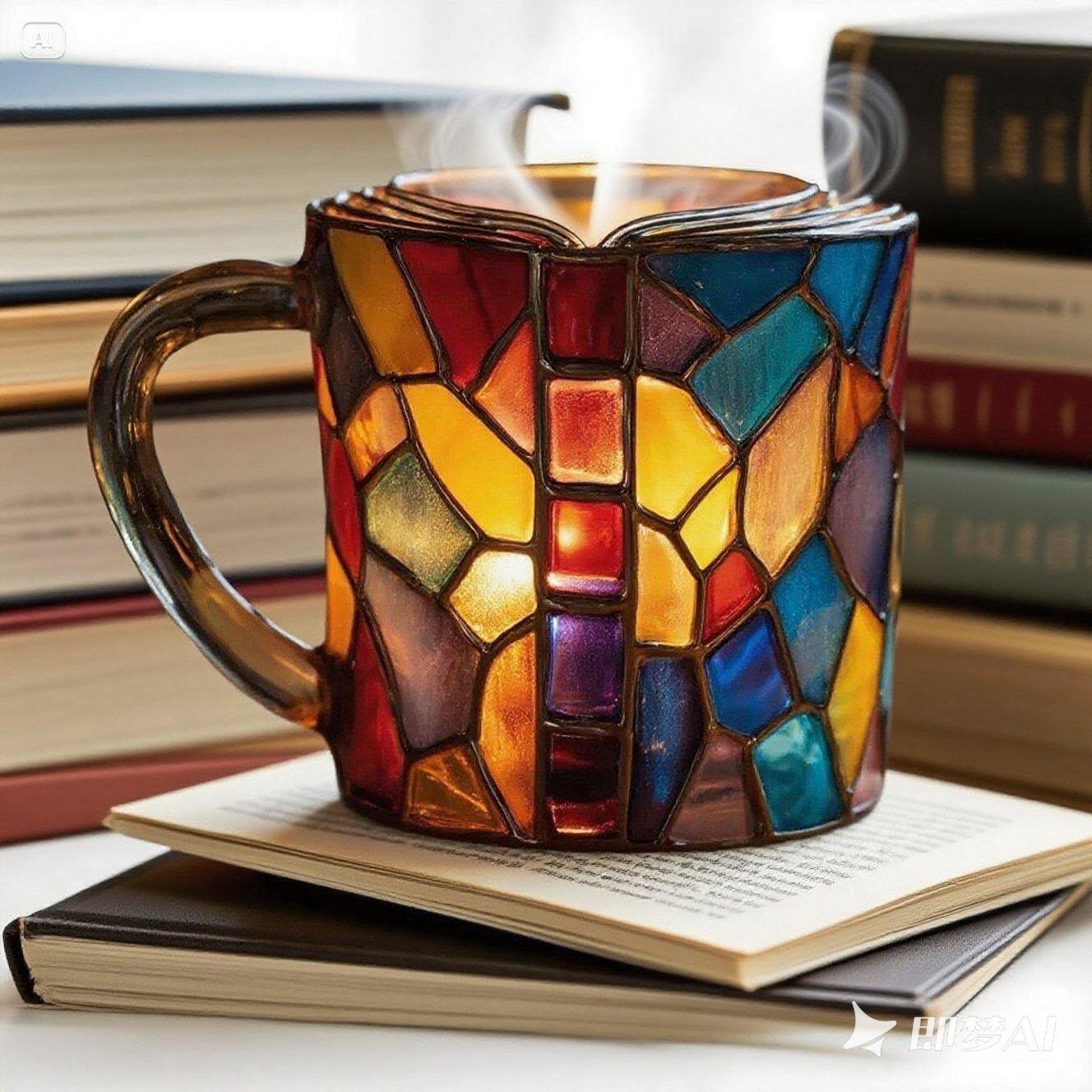 ✨【Ofertă limitată】📚Cană de cafea 3D în formă de carte, cea mai bine vândută din 2026