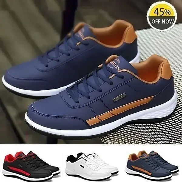 ✨【38–48】【🔥Produse noi cu 50% reducere👞】Pantofi sport ortopedici bărbătești din piele, comozi, model 2026