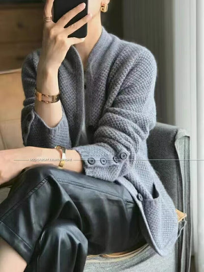 💖💖【S-2XL】Cardigan francez de cașmir de toamnă și iarnă cu un nou stil retro