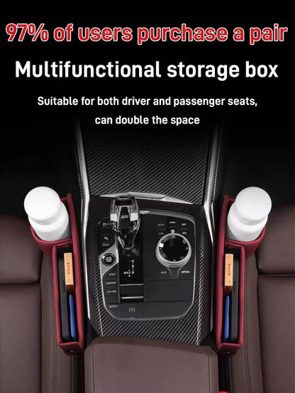 🚗✨Organizator auto multifuncțional pentru mai mult spațiu și ordine la îndemână