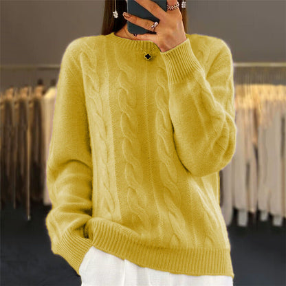 🔥⛄【S-XL】Suéter de lana de alta calidad de color sólido nuevo otoño e invierno 2026