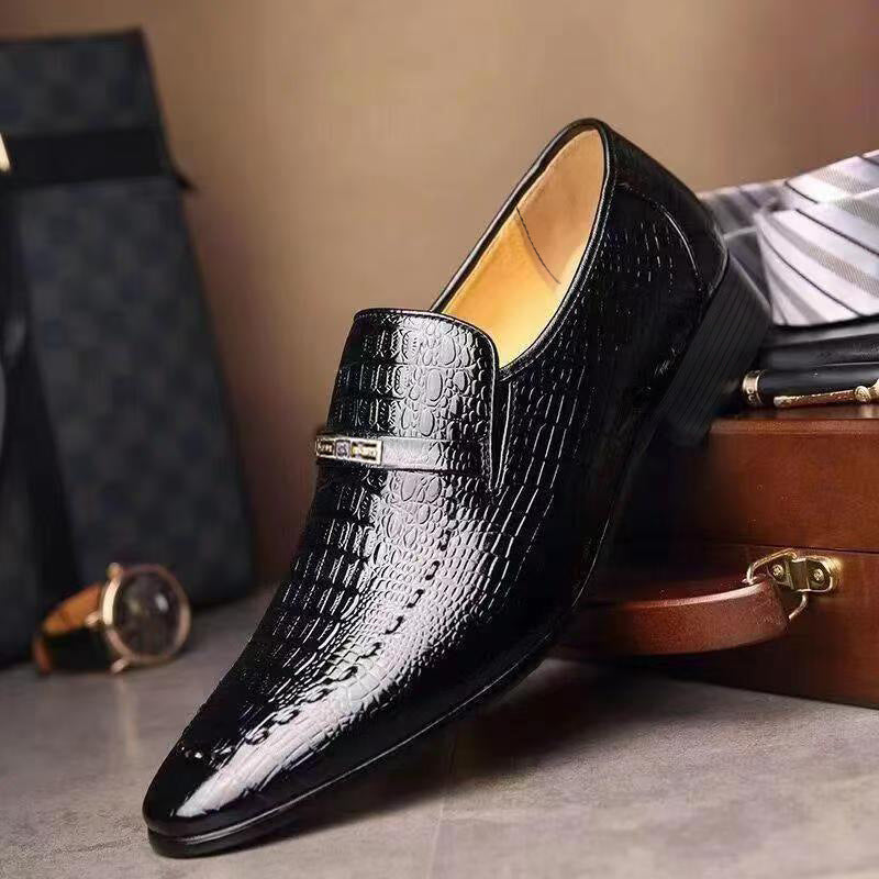 🐊👞【38-48】Nowa letnia moda, wygodne i luksusowe męskie skórzane buty🔥✨-3996076