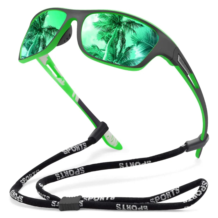 🚵‍♂️😎 【Cumpără 1 Primești 1 Gratuit】🕶⚡ Ochelari de soare sport pentru bărbați, polarizați, cu lentile oglindite, moderni și rezistenți la praf, ideali pentru ciclism în aer liber