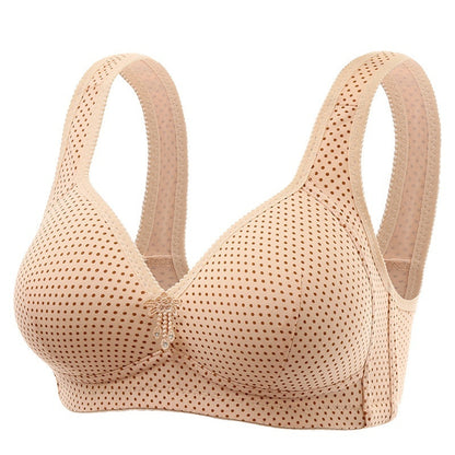 👙【Compra 1 y llévate 1 gratis】🔥【50-90KG】Sujetador sin aros mujer talla grande con copa ligera y cierre trasero ajustable