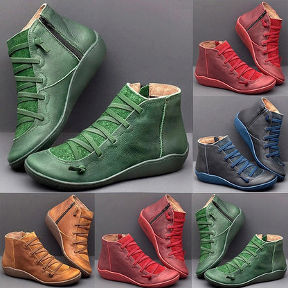 🔥【Tallas 35-43】Nuevas zapatillas anchas de invierno para mujer 2026-botines casuales.