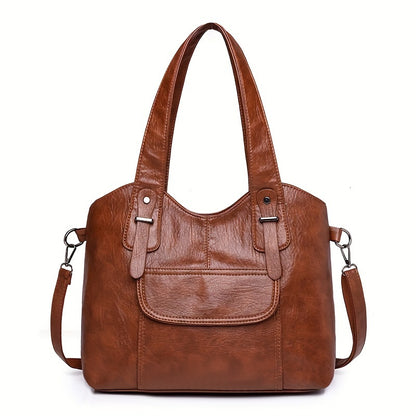🔥✨【Calitate superioară】👜Geantă de umăr nouă pentru femei, confecționată din piele naturală de vacă, capacitate mare, piele anti-zgârieturi
