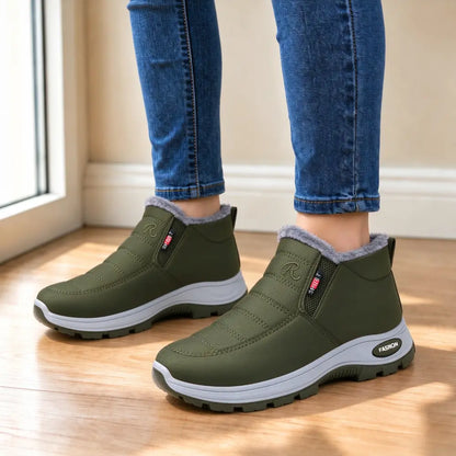 ❄️🔥👢【Pantofi unisex】Cizme de iarnă căptușite cu blană! Îți țin de cald și îți oferă siguranță în timpul mersului! 【35-47】