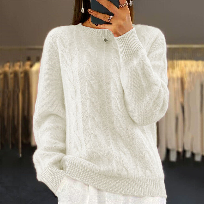 🔥⛄【S-XL】Suéter de lana de alta calidad de color sólido nuevo otoño e invierno 2026