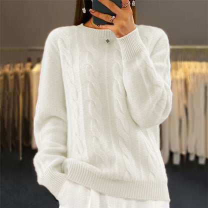 🔥⛄【S-XL】Suéter de lana de alta calidad de color sólido nuevo otoño e invierno 2026