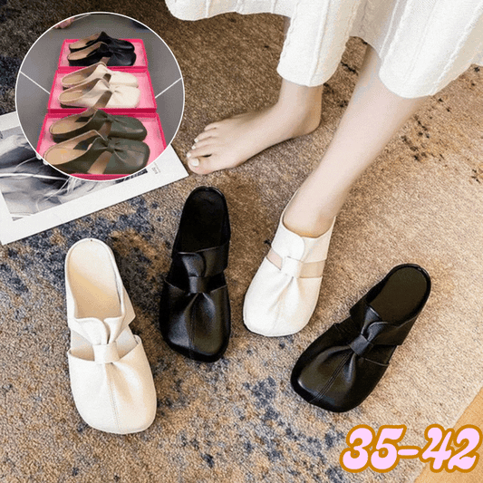 👡【Ultra-moi】【Atât de confortabili încât nu vei mai vrea să-i dai jos!】Papuci la modă, confortabili, respirabili și cu talpă joasă
