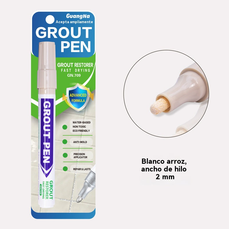 🔥【Compra 2 y llévate 2 gratis】Lápiz para juntas de pisos resistente a la humedad, al agua y al moho
